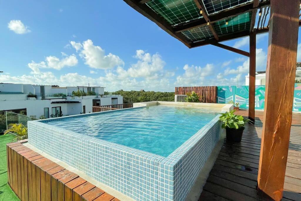 Eco-Friendly And Modern Loft 4 By Noox Apartment Tulum Exterior photo