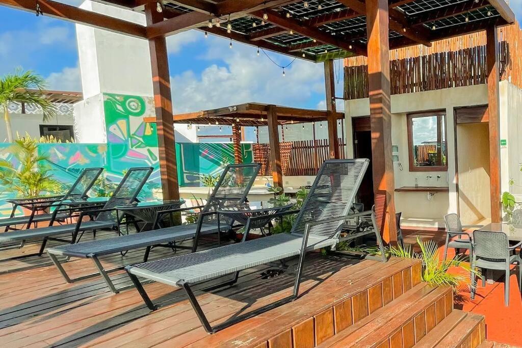 Eco-Friendly And Modern Loft 4 By Noox Apartment Tulum Exterior photo